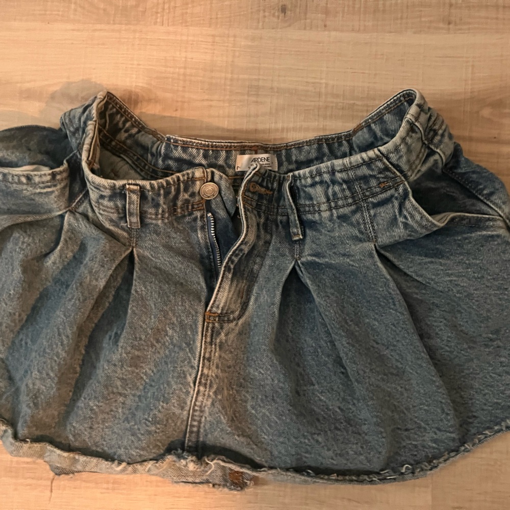 Ardene Blue Denim Mini Skirt